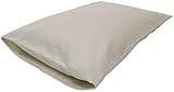 Bean Products Japanese Pillowcase (14x20) - Enclosed Sleeve Style - Wheat Dreamz - Made in USA - Organic Natural