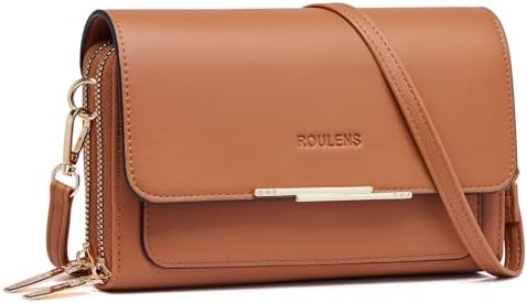 Roulens Small Crossbody Bag for Women,Cell Phone Purse Women's