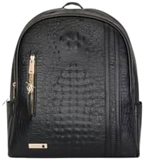 Tote&Carry Black Apollo 2 Croc-Embossed Leather Handbag Backpack NWOT Amazon.com: Tote&Carry Apollo 2 Large Vegan Backpack, Eco  main image 4