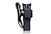 BASTION Tactical Holster OWB Holsters for for Glock 17 19 22 23 31 32 38 Models Only, Trigger Release Paddle Holsters with Adjustable Cant Military Grade Polymer Holster 360 Degrees Rotation