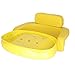 Seat 3-Piece Set Vinyl Yellow John Deere