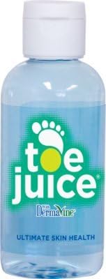 Toe Juice w/DermaVine for Sensitive Skin 1oz Travel Size Treatment for Many Skin Problems Like Eczema, Psoriasis, Skingles, Facial Acne, Body Acne, Warts, Fungus & More