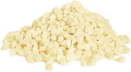 Masrin DIY Yellow Beeswax Candle Making Lipstick Material Natural Beeswax, Can Be Used in Home Care Products, Ointments, Lotions and Cosmetics (B)