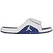 Jordan Nike Men's Hydro XII Retro White/French Blue 820265-107 (Size: 10)
