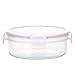 Komax Biokips Food Storage Small Round Snack and Dip/Soup container 19oz. (set of 6) - Airtight, Leakproof With Locking Lids - BPA Free Plastic - Microwave, Freezer and Dishwasher Safe