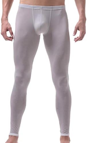 Unastar Men Breathable Underwear Meryl Buttery Soft Footless Legging