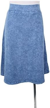 KIKI RIKIWomens Stonewash A-Line Skirt - 41476