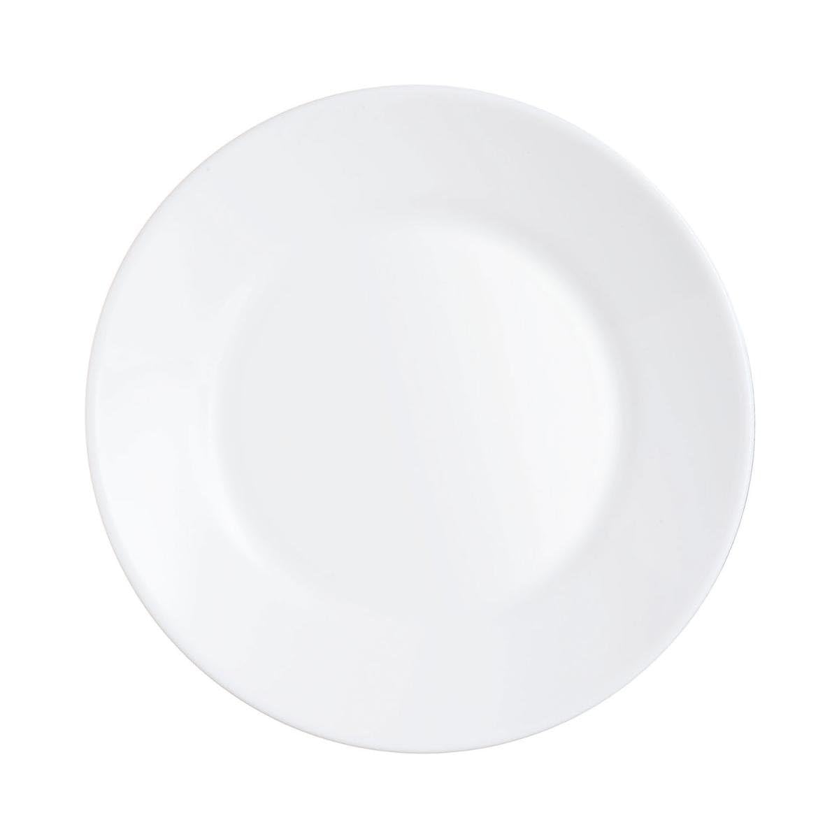Arcoroc 22522 Restaurant Plate 23.5 cm Opal White