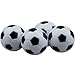 Table Soccer Foosballs Game,Pack of 8PCS(Black & White,32mm/1.26 in)