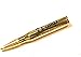 Lock and Load 30-Caliber Bullet Pen - Metal Refillable Brass Color - German Ink Swiss Refill (Trump)