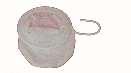 Teenetz aus 100 % Baumwolle 9 cm Teestrumpf Teesieb Teefilter Baumwollnetz