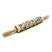 Engraved PAISLEY pattern Embossing Rolling Pin for cookies