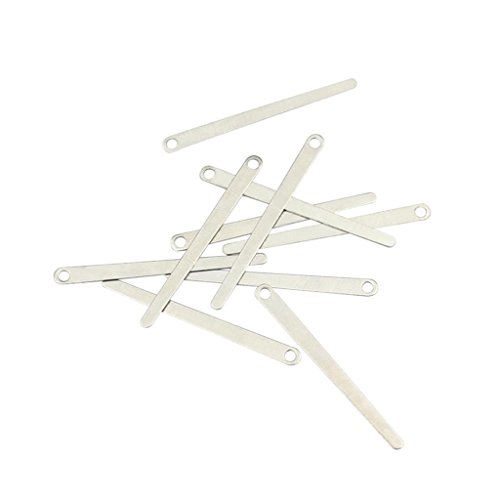 Pack of 10 Stainless Steel Sax Clarinet Leaf Springs Silver Woodwind Instrument Accessory