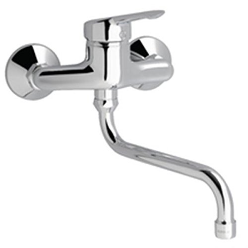 PORCHERMitigeur de lavabo mural OKYRIS 2 CLINIC avec raccords