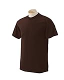 Gildan - DryBlend 50 Cotton/50 DryBlendPoly T-Shirt. 8000 - Dark Chocolate_M