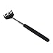 Docooler Telescopic Back Scratcher Massager Metal Compact Extendable 5 Section 16.5-50cm, 20-68cm (20-68cm, Black)