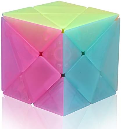 SYYixing Third-order color-changing Rubik's Cube Change Magic King's Cube Puzzle Toy Jelly
