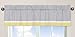 Sweet Jojo Designs Yellow, Gray and White Mod Garden Girls Window Valance