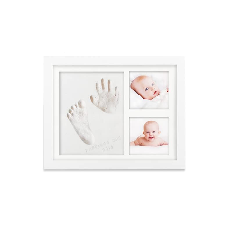 Baby Hand and Footprint Kit – Baby Footprint Kit – Baby Keepsake – Baby Shower Gifts for Mom – Baby Picture Frame for…