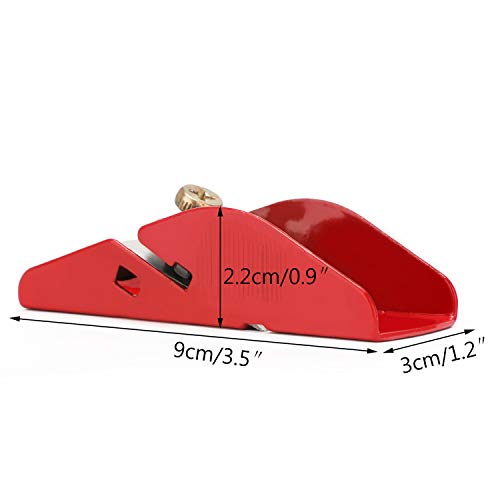 Mini Hand Planer, EnPoint Small Trimming Planer 3-1/2 inch Woodworking Hand Plane Pocket Plane with 1 inch Blade Adjustable Mini Block Plane for Trimming Projects Carpenter DIY Model Making