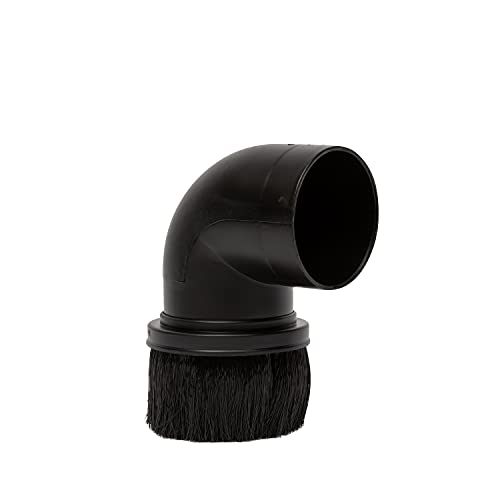 ShopVac 9067900 Right Angle Brush Nozzle, Plastic Construction, Black