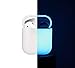 elago Premium Silicone AirPods Case Designed for Apple AirPods 1 and 2, Front LED Visible [Nightglow Blue]