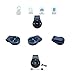 Bluetooth Receiver, Bluebyte Clip Bluetooth 5.0 Audio Receiver for Headphones with MIC for Hands-Free Calling and Music,Bluetooth Wireless Audio Adapter for Music Streaming Sound System.(Grey)thumb 1