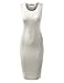 All for You Women's Slim Fit Sleeveless Tank Top Dress Made in USA