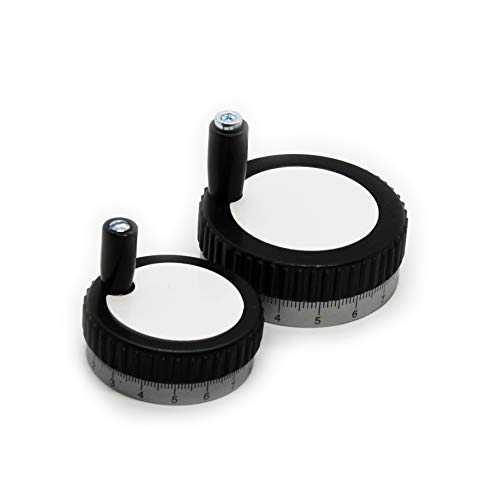 1Pc Adjustable Machine Hand Wheel 50-80mm [Size:10x80mm]