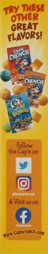 CAP’N CRUNCH CEREAL, CRUNCH BERRIES, 16.8OZ BOX