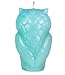 Owl Candle – Unscented – Skeleton Candles – Blue