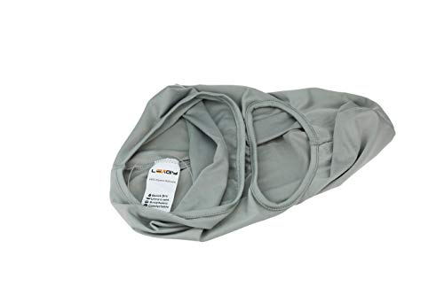LEAGY 2Pack Candy Color Ultra Thin Ski Face Mask - Great Under A Bike/Football Helmet -Balaclava-LightGray (Light Gray) - Thumbnail 2