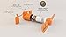 Breeze Portable Mini Phone Fan, 3 in 1 Cable with iPhone 8-pin Lightning, Android Micro USB, USB-C Connectors, iPhone X and iPhone 8 Compatible (Bundle of 6 Mixed Colors)