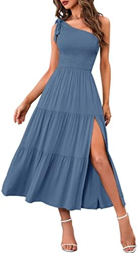 kiki one shoulder midi dress Kiki One Shoulder Midi Dress from Petal & Pup