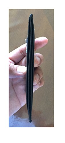 Cuoieria Fiorentina Slim Sleeve Blue Wallet Premium Calf Leather Made in Italy - Holds 10+Cards +Cash - Slim Profile Reduces Wallet Bulk