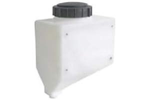 Den Hartog 3 Gallon Rectangle Rinse Tank w/5" Lid & 3/4" Spinweld Fitting | SPBM003-RT