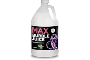 Froggys Fog - 1 Gallon - MAX Bubble Juice Fluid - 10x the Bubbles from Standard Machines