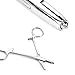Pierced Owl Dermal Anchor Tube Hemostat Forceps for Dermal Tops