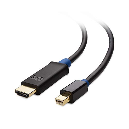 Cable Matters 4K Mini DisplayPort to HDMI Adapter Cable in Black 15 Feet - Thunderbolt and Thunderbolt 2 Port Compatible