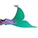 Adjustable Mermaid Swim Fin Diving Monofin Swimming Foot Flipper Mono Fin Swim Training for Kid Children (Green)