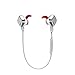 REMAX RM-S2 New Arrival Sports Magnet Wireless Bluetooth Headset Can Answer Phone Stereo Headphone Mic Handsfree Music Earphones Noise Cancelling (White)