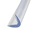 uxcell 1M Length Toddle Safety Flexible Corner Guard Cushions Bumper Strip Clear w Adhesive