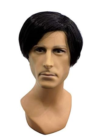Boxo Artificial Hair Wig For Men In Natural Black Brown Color Pack