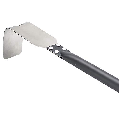 SHANGPEIXUAN Pizza Oven Cleaning Oven Rake Stainless Steel Ash Scraper