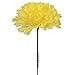 Larksilk Real Touch Yellow Silk Carnation Picks - 100 Count Bulk, 3.5