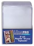 Ultra Pro 3x4 Top Loaders 100 ct Plus 100 Free Card Sleeve Promo Pack (1 Pack)