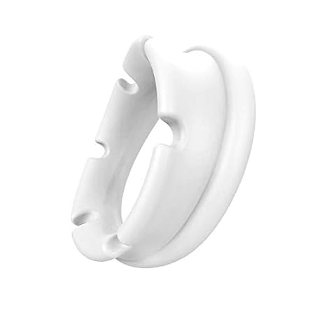 EROSPA® 2er Set Eichelring/Penisring - Penis-Vorhaut-Zurückhalte-Ring Foreskin Glans Ring - Tag & Nacht - Ø 24 mm / 26 mm