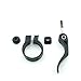 ODIER Bike Bicycle Quick Release SeatPost Clamp 34.9mm 31.8mm MTB Bike Road Bike Casual Bike Seatpost Clamp (31.8-Black-Hollow)