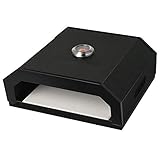 Bull Outdoor Products Portable Durable Fire Box BBQ Pizza Oven, Black Enamel