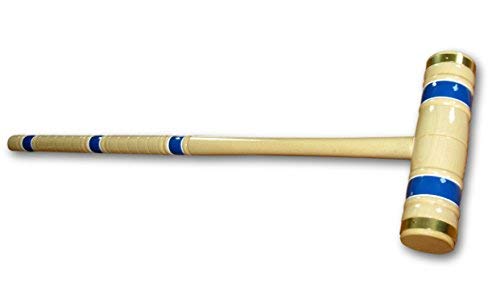 8-Player Deluxe Amish-Crafted Croquet Game Set with Carry Bag (Four 33" Mallets/Four 29" Mallets) - Thumbnail 5